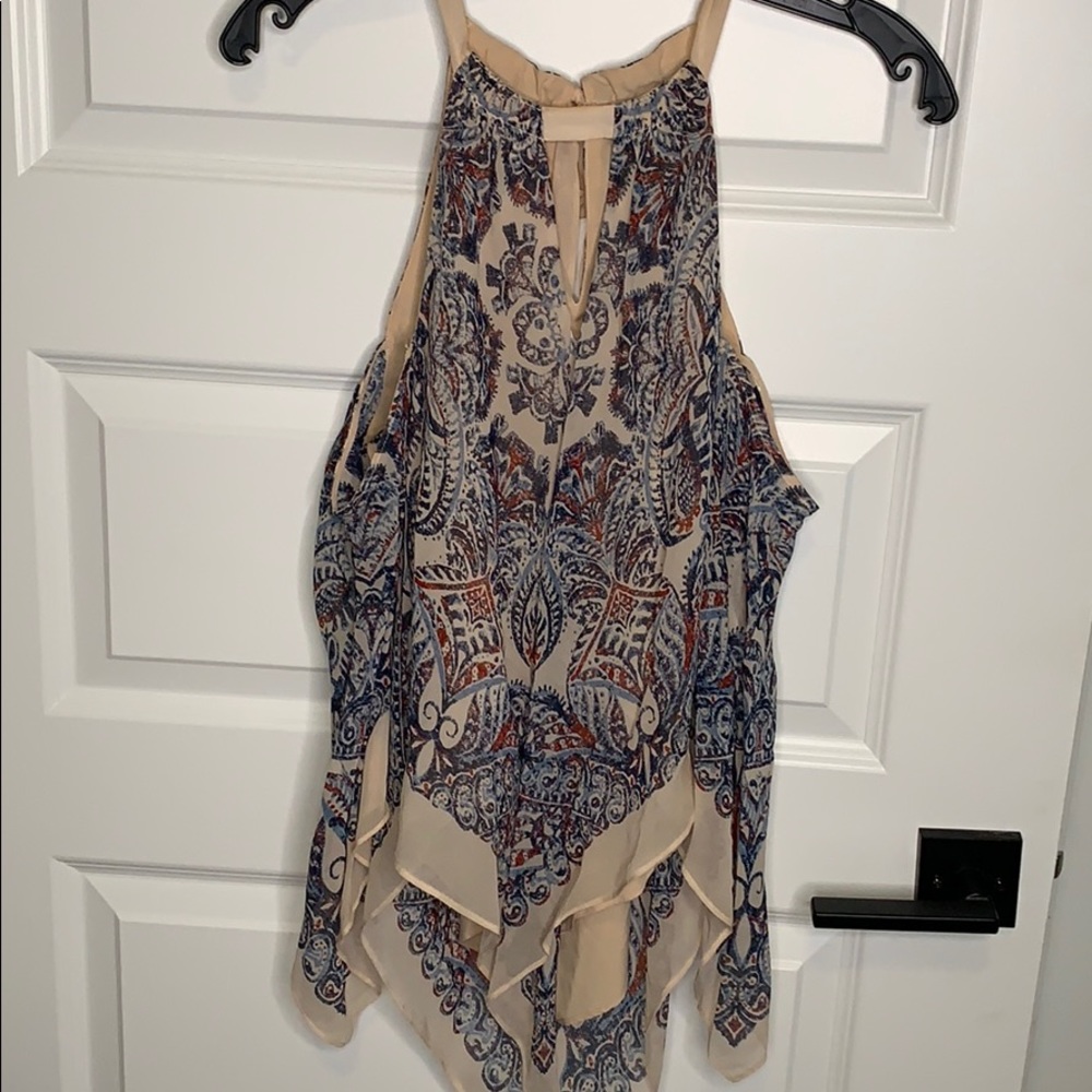 BCBG printed blouse
